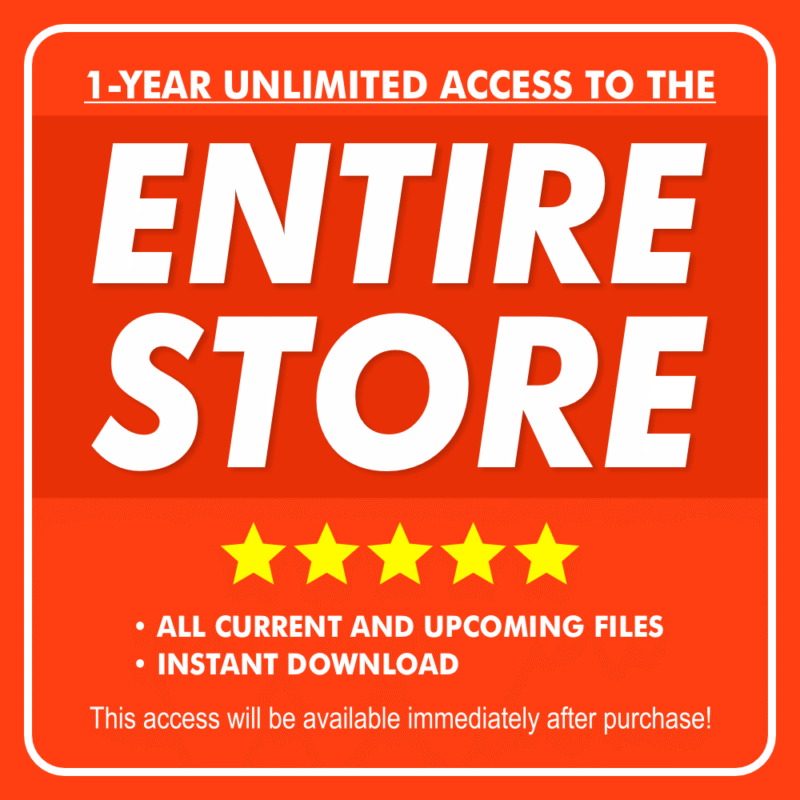 Whole Shop Bundle - Yearly All Access