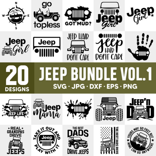 Download Jeep Svg Bundle Jeep Svg Jeep Mama Svg Jeep Dad Svg Cricut Silhouette Cut Files Ovalery