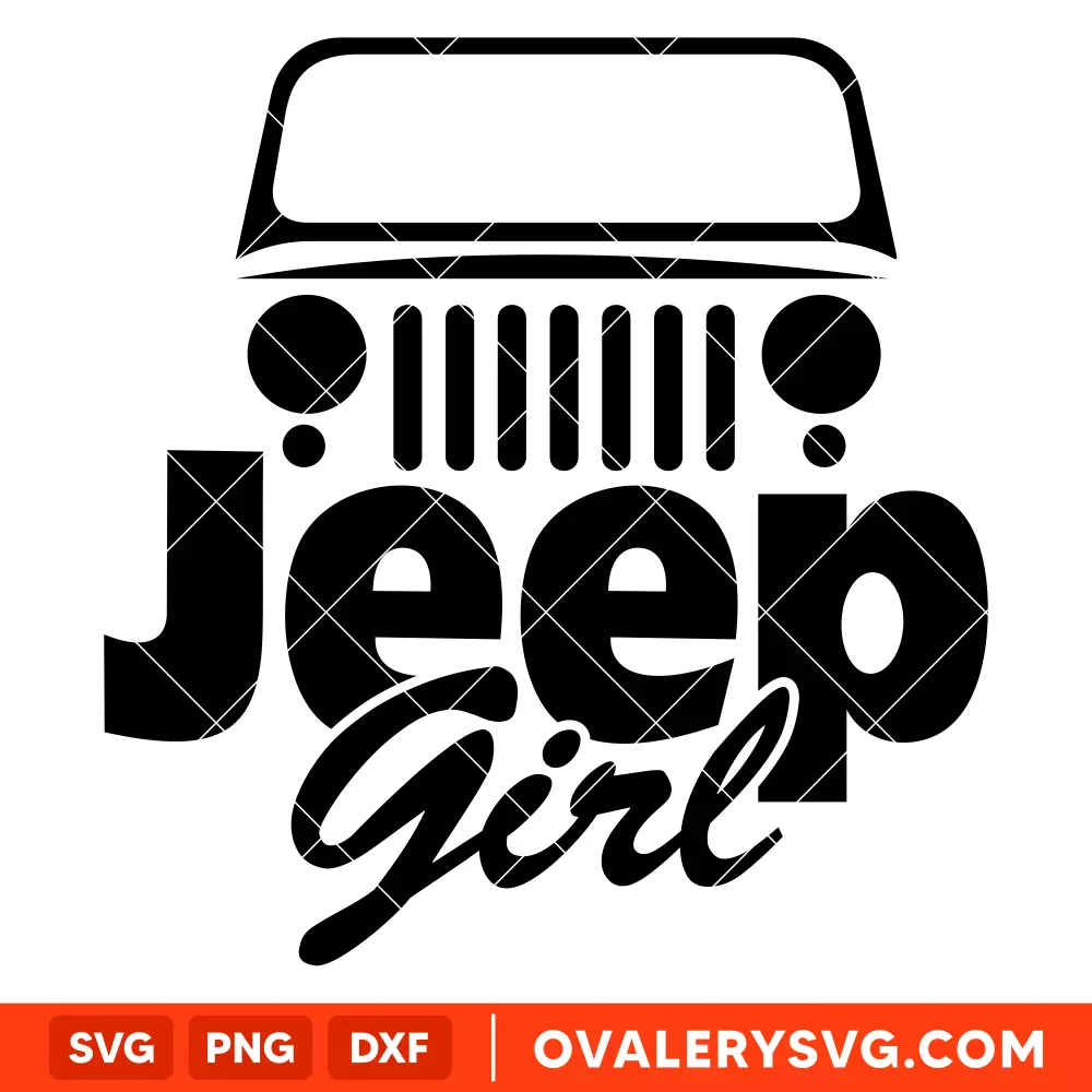 Jeep Girl SVG, Offroad SVG, Outdoors SVG, Outdoor Life SVG, Cricut, Silhouette SVG PNG Cut File