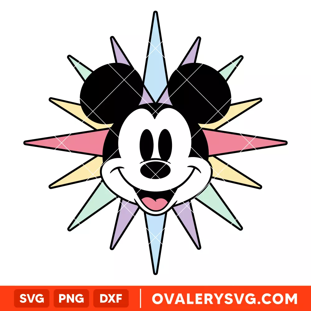 Mickey Mouse Ferris Wheel SVG, Disney SVG | Instant Download SVG PNG Cut File for Cricut & Silhouette