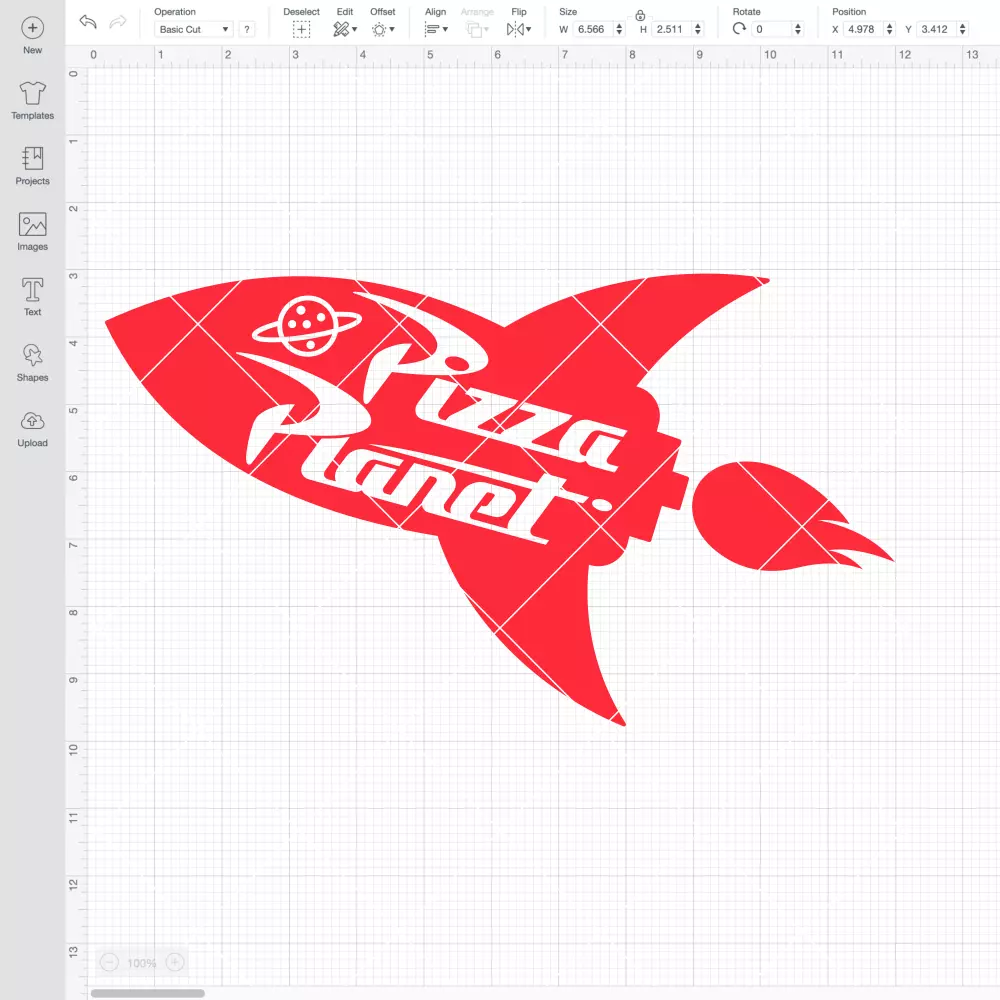Pizza Planet Rocket SVG, Toy Story SVG, Disney SVG | Instant Download SVG PNG Cut File for Cricut & Silhouette - Image 2