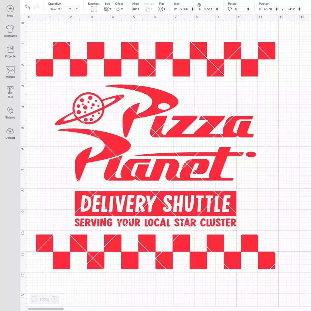 Toy Story Pizza Planet Delivery Shuttle SVG, Toy Story SVG, Disney SVG | Instant Download SVG PNG Cut File for Cricut & Silhouette - Image 2