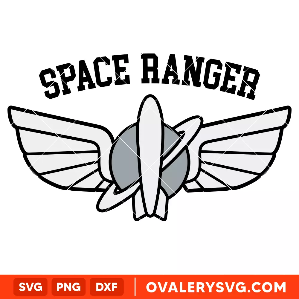 Buzz Lightyear Space Ranger Badge SVG, Toy Story SVG, Disney SVG | Instant Download SVG PNG Cut File for Cricut & Silhouette