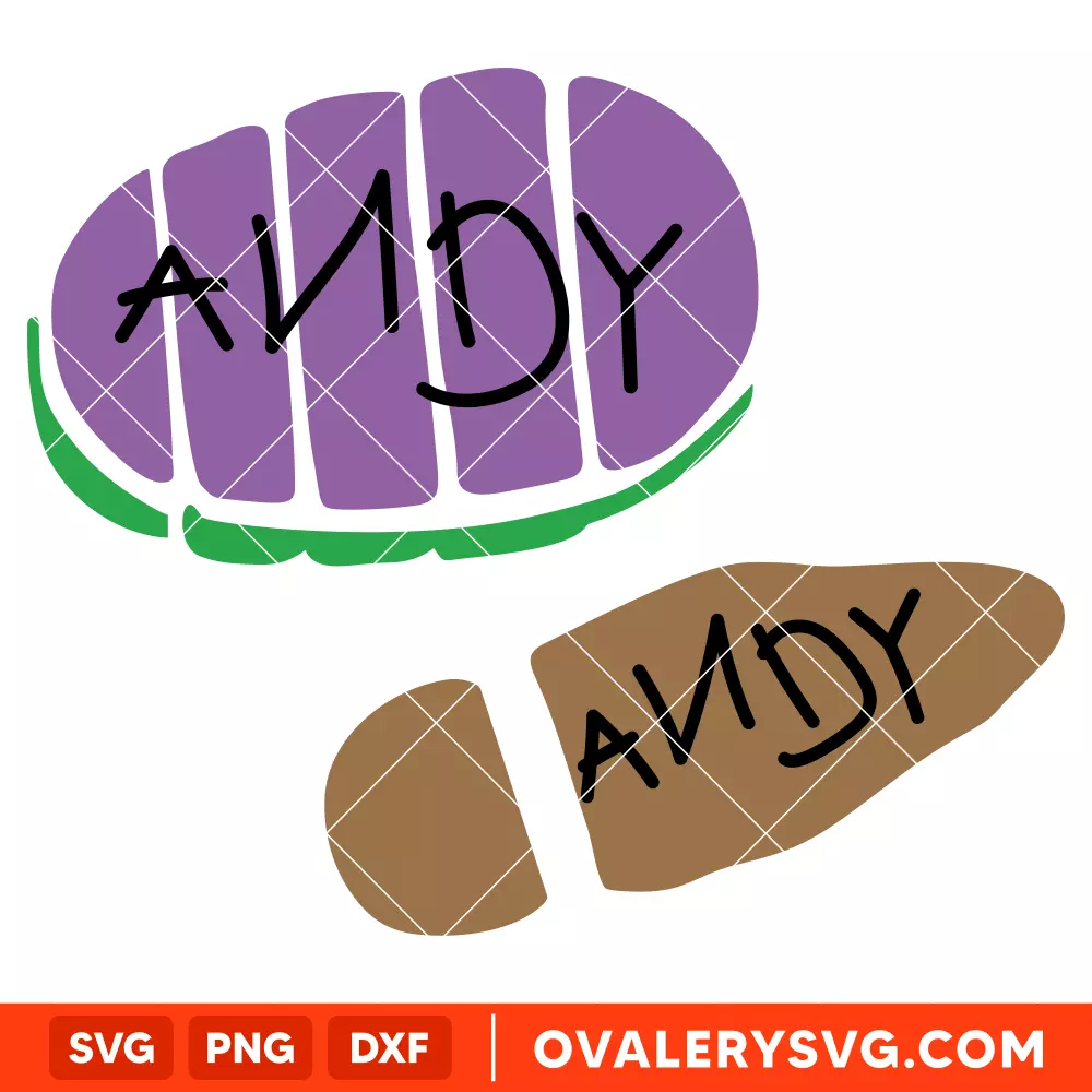 Buzz Lightyear and Sheriff Woody Footprints SVG, Toy Story SVG, Disney SVG | Instant Download SVG PNG Cut File for Cricut & Silhouette