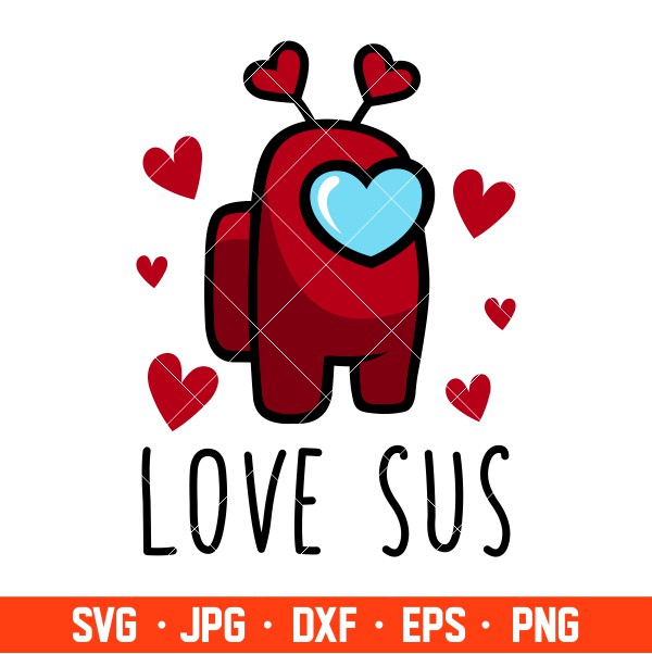 Supreme Among Us SVG, SUS Vector PNG, Vectorency