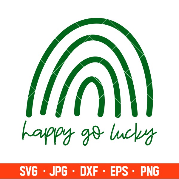 Happy go Lucky svg png studio 3 cricut and silhouette file St Patricks Day svg st patrick svg bible svg quote svg lucky svg mama svg