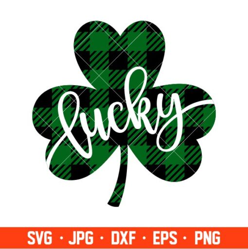 Lucky Buffalo Clover Svg, St. Patrick’s Day Svg, Lucky Svg, Irish Svg ...