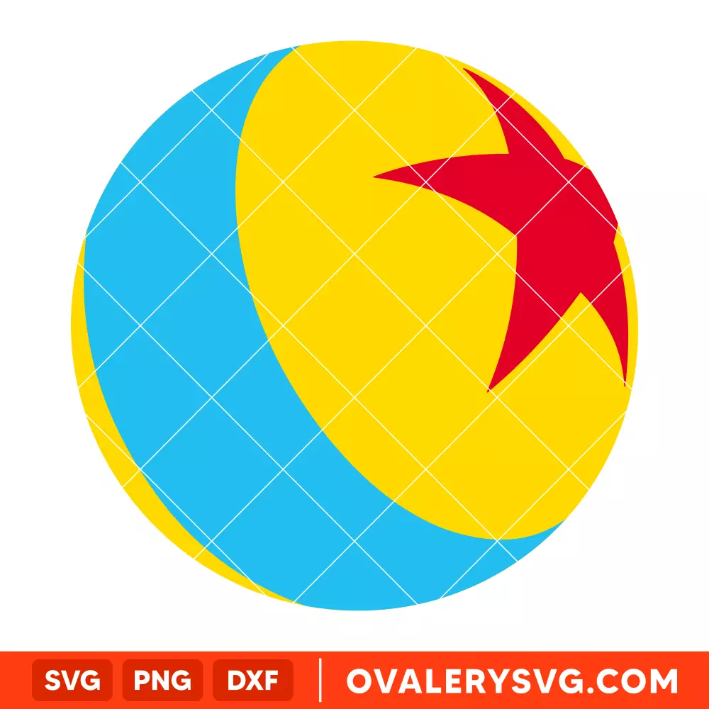 Pixar Ball Toy Story SVG, Disney SVG | Instant Download SVG PNG Cut File for Cricut & Silhouette