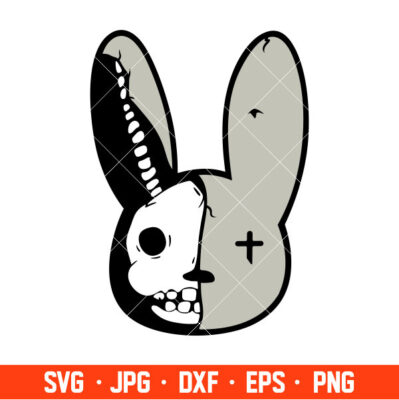 Bad Bunny Svg, Yo Perreo Sola Svg, Bad bunny logo Svg, El Conejo Malo ...