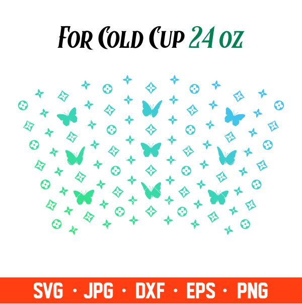 LV pattern SVG,EPS & PNG Files - Digital Download files for Cricut,  Silhouette Cameo, and more