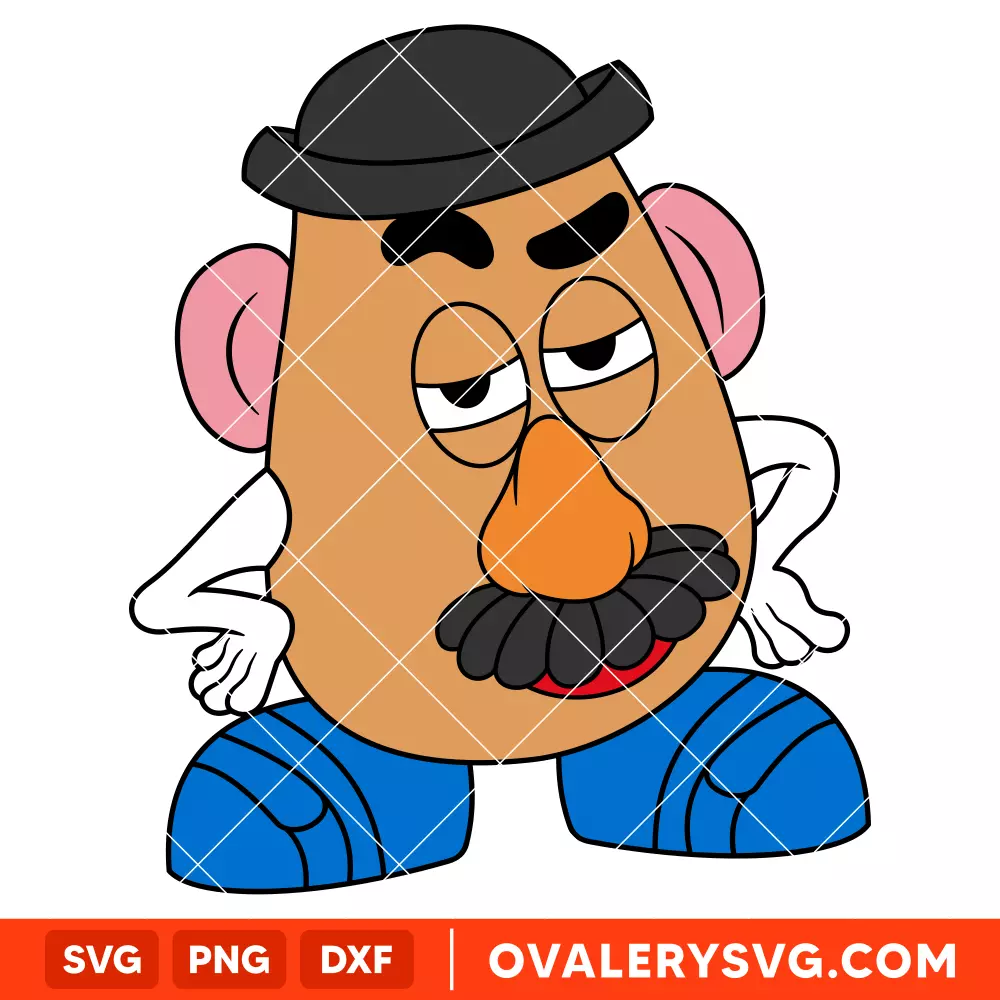 Mr. Potato Head SVG, Toy Story SVG, Disney SVG | Instant Download SVG PNG Cut File for Cricut & Silhouette
