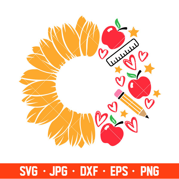 Free Free 349 Sunflower Teacher Svg SVG PNG EPS DXF File