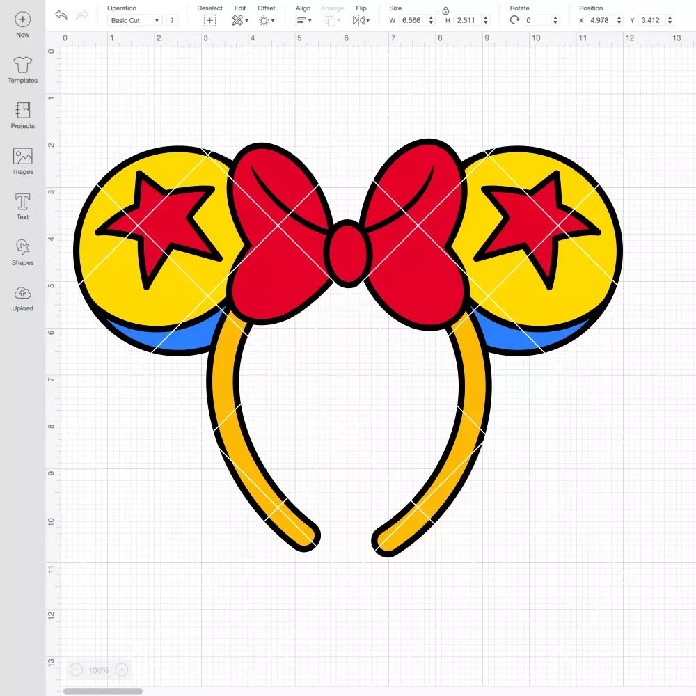 Pixar Ball Mouse Ears SVG, Toy Story SVG, Disney SVG | Instant Download SVG PNG Cut File for Cricut & Silhouette - Image 2