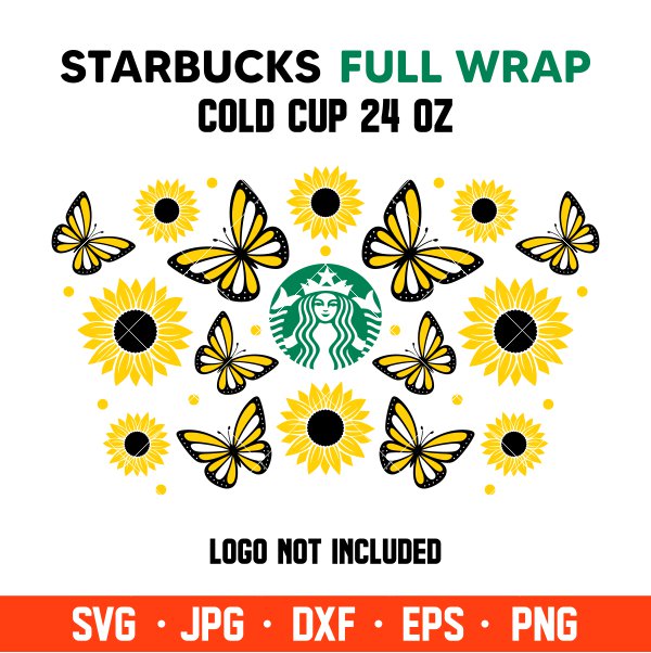 Free Free 222 Sunflower Butterfly Starbucks Svg SVG PNG EPS DXF File