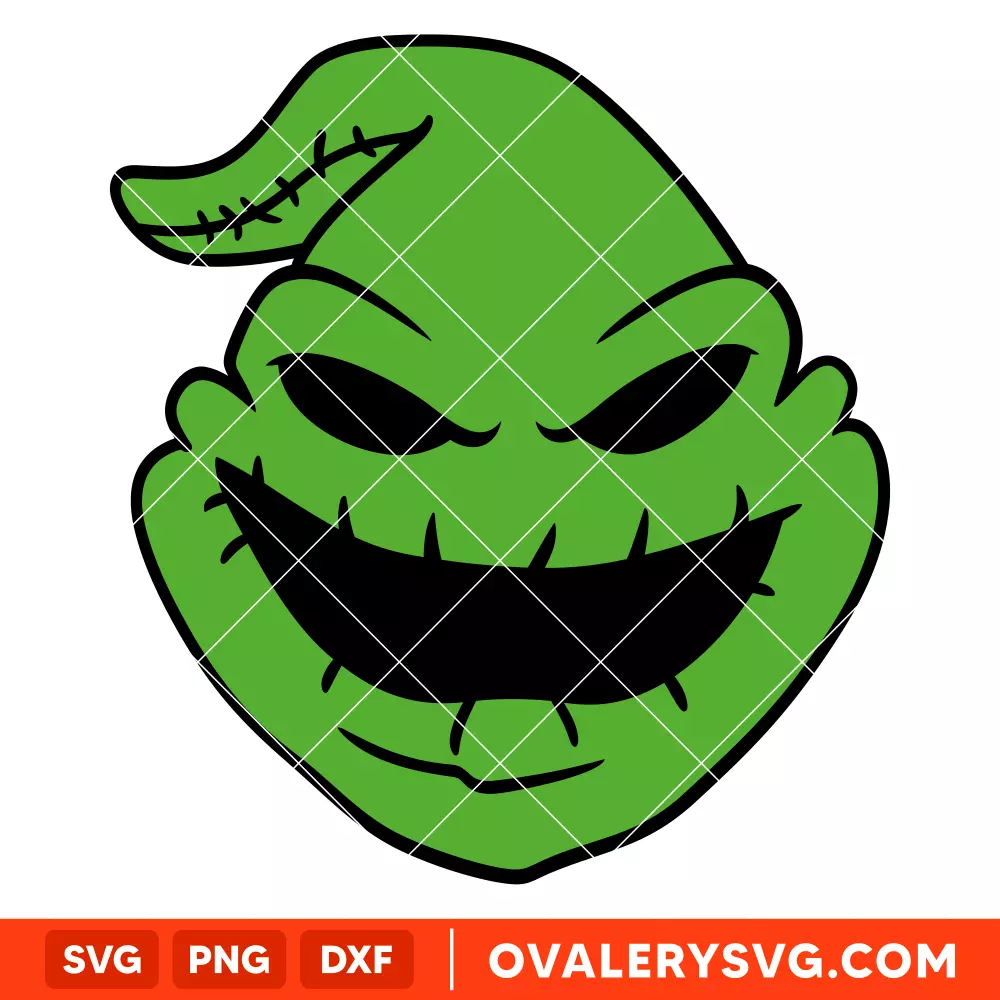 Oogie Boogie Face SVG, Halloween SVG, Nightmare Before Christmas SVG | Instant Download SVG PNG Cut File for Cricut & Silhouette