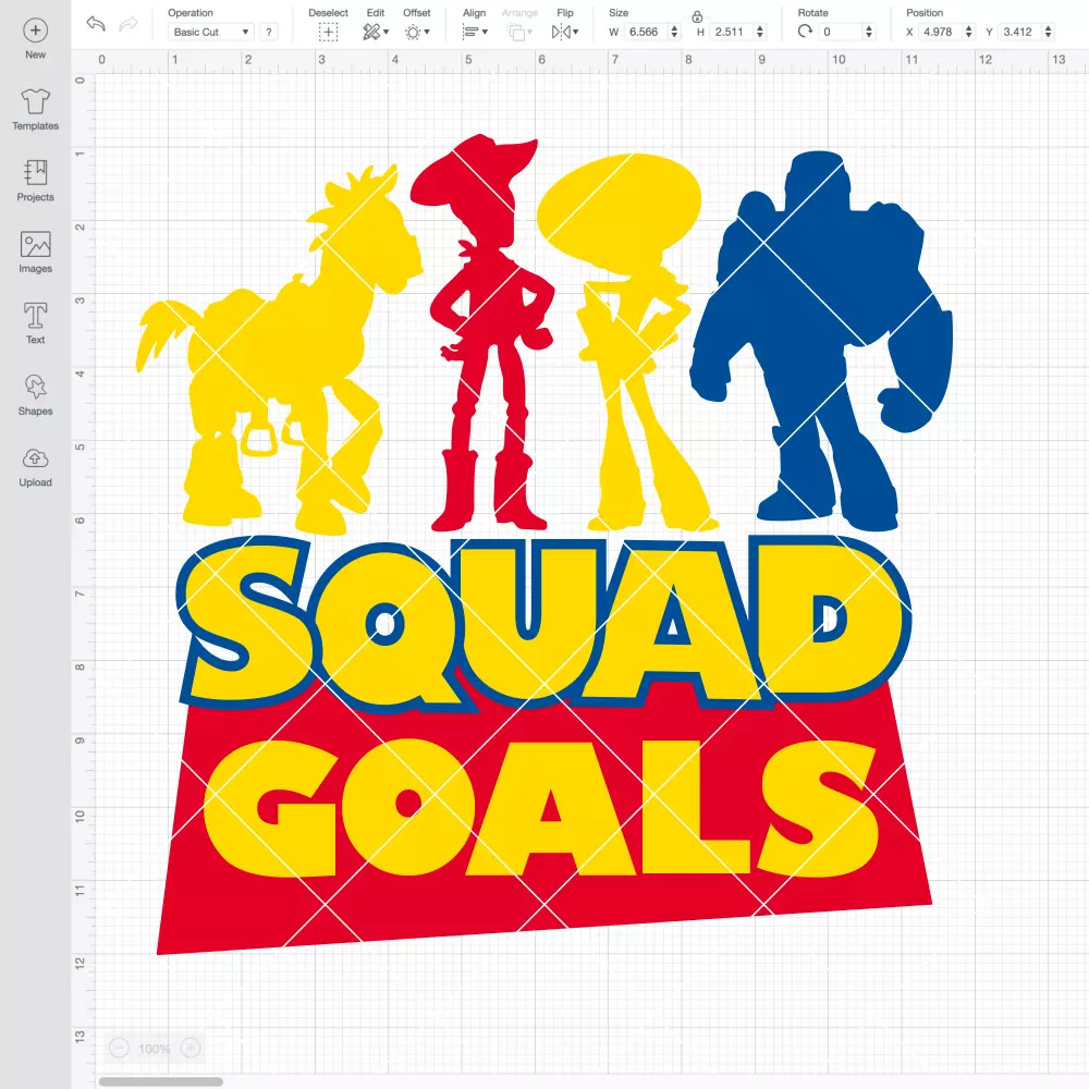 Toy Story Squad Goals SVG, Disney SVG | Instant Download SVG PNG Cut File for Cricut & Silhouette - Image 2