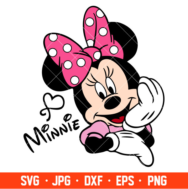 Happy Minnie Mouse Svg, Free Svg, Daily Freebies Svg, Cricut, Silhouette  Vector Cut File – Ovalery SVG