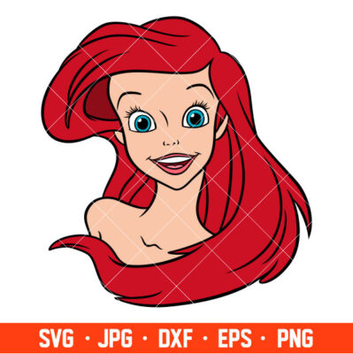 Little Mermaid Svg, Free Svg, Daily Freebies Svg, Cricut, Silhouette ...