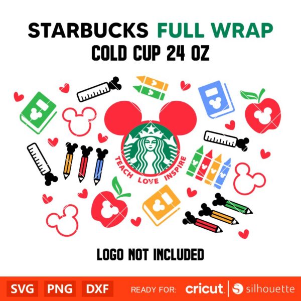 Full Wrap Starbucks SVG – Ovalery SVG