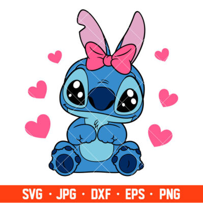 Cute Baby Stitch Svg, Free Svg, Daily Freebies Svg, Cricut, Silhouette ...