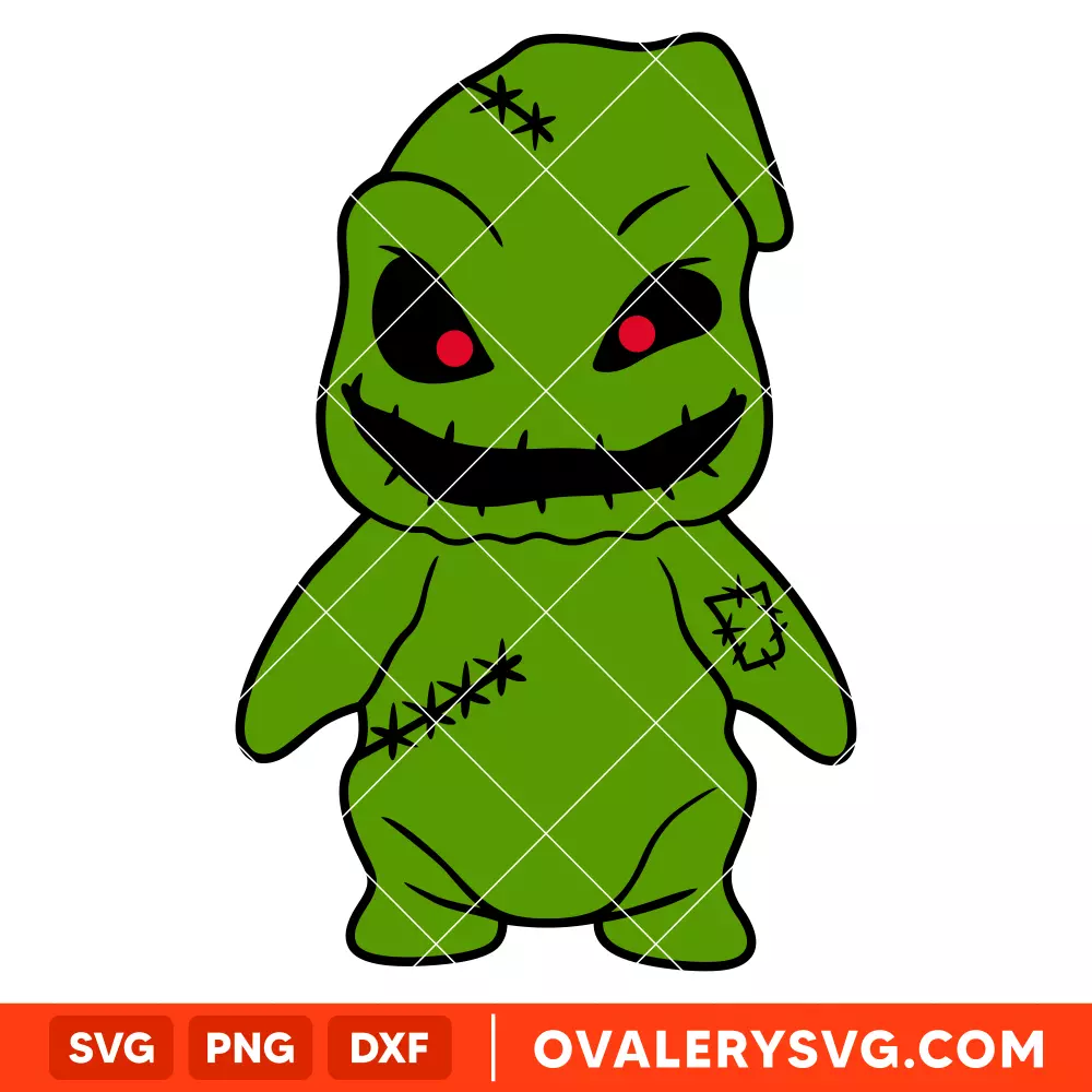 Oogie Boogie Baby Svg, Halloween Svg, Spooky Season Svg, Cricut, Silhouette Vector Cut File