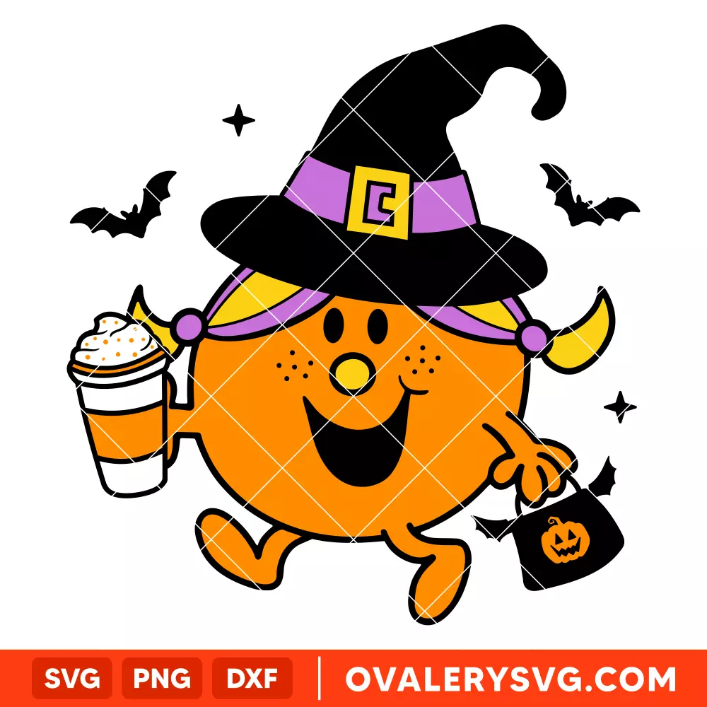 Little Miss Pumpkin Queen SVG, Halloween SVG, Spooky Season SVG, Trick or Treat SVG, Cricut, Silhouette SVG PNG Cut File