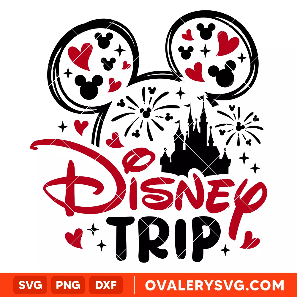 Disney Trip Dad SVG, Mickey & Minnie Mouse SVG, Family Vacation SVG, Disney SVG, Cricut, Silhouette SVG PNG Cut File