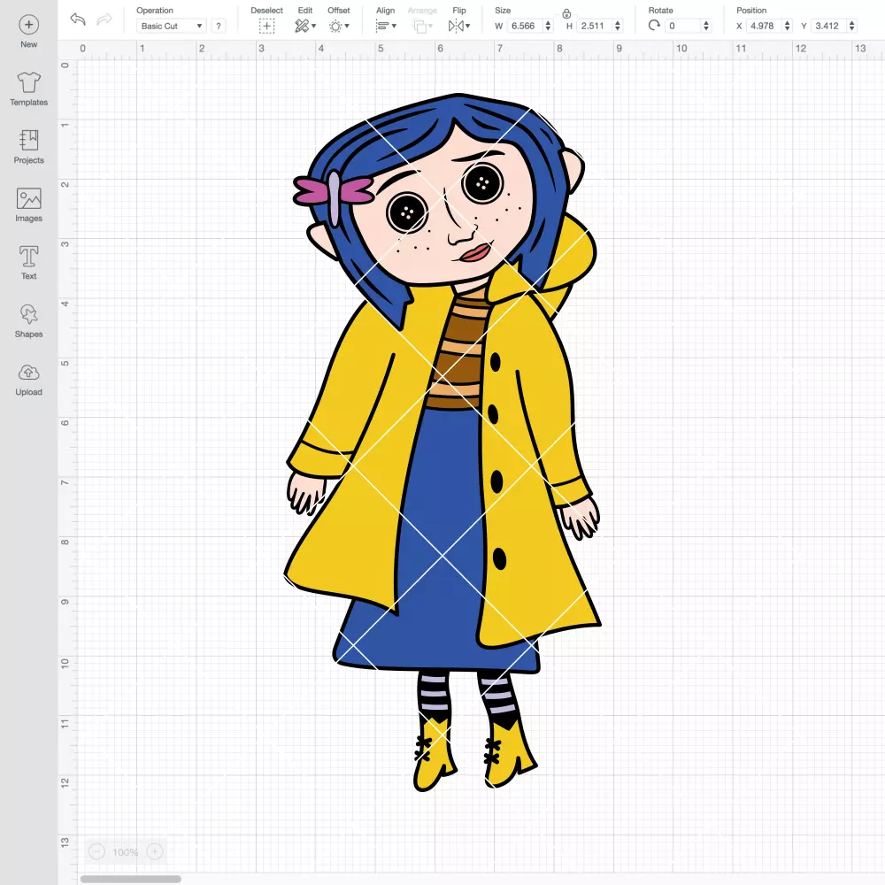Coraline SVG, Coraline Button Eyes SVG, Halloween SVG, Horror SVG | Instant Download SVG PNG Cut File for Cricut & Silhouette - Image 2