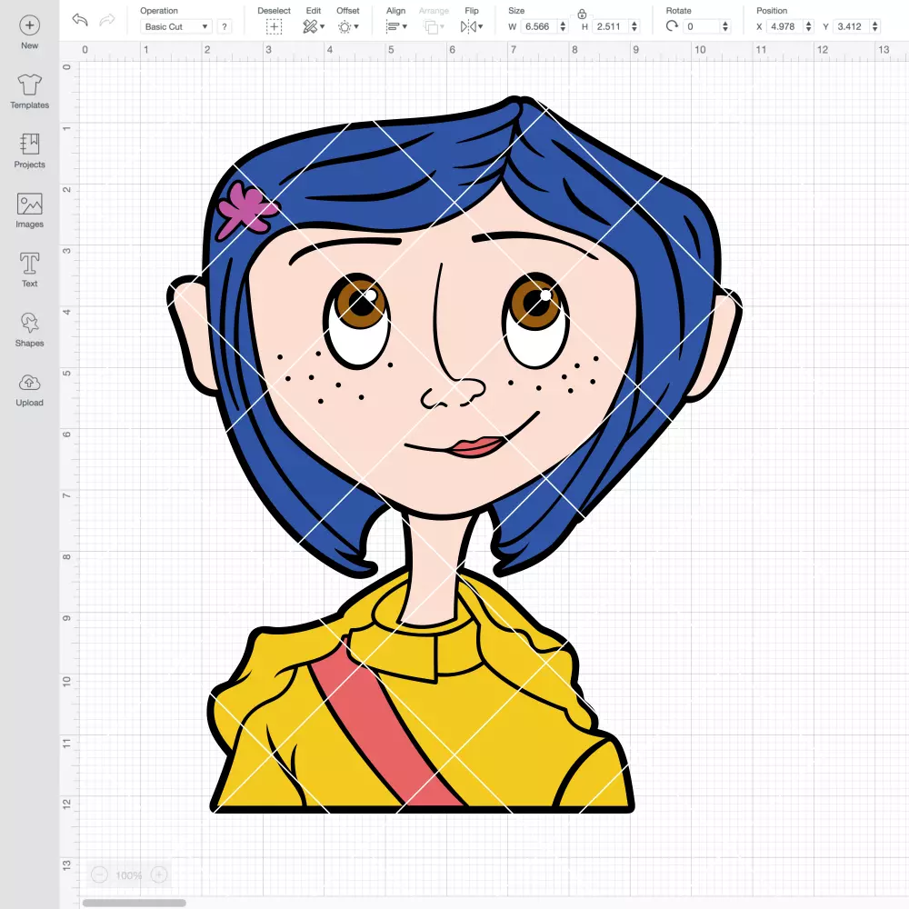Coraline SVG, Coraline Button Eyes SVG, Halloween SVG, Horror SVG | Instant Download SVG PNG Cut File for Cricut & Silhouette - Image 2