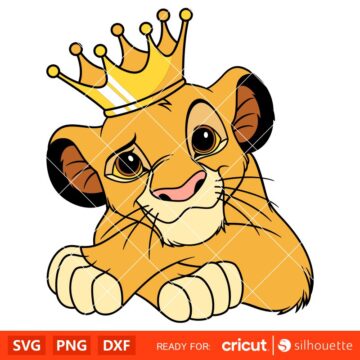 Simba Crown Svg, Lion King Svg, Hakuna Matata Svg, Disney Svg, Cricut ...