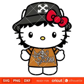 Peso Pluma Hello Kitty Svg, Sanrio Svg, Hello Kitty Svg, Kawaii Svg ...