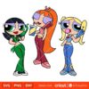 Powerpuff Girls Bundle Svg, Blossom Eyes Svg, Buttercup Svg, Bubbles ...