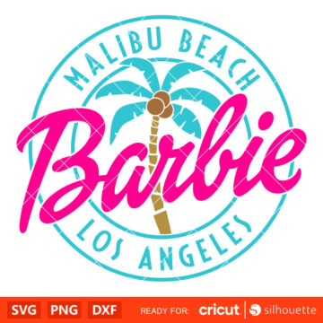 Malibu Beach Barbie Svg, Barbie Doll Svg, Girly Pink Svg, Retro Svg ...