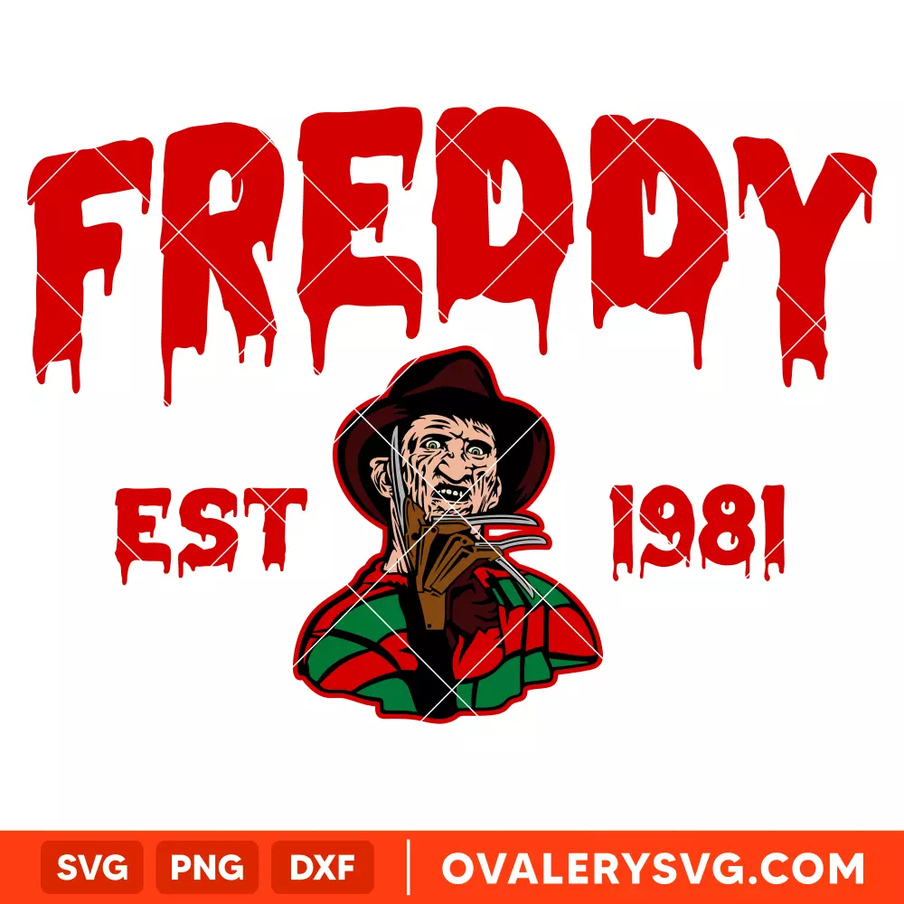 Freddy SVG, Never Sleep Again SVG, Nightmare on Elm Street SVG, Horror Movie Halloween SVG, Cricut, Silhouette SVG PNG Cut File