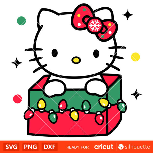 Hello Kitty Chanel Rhinestone SVG