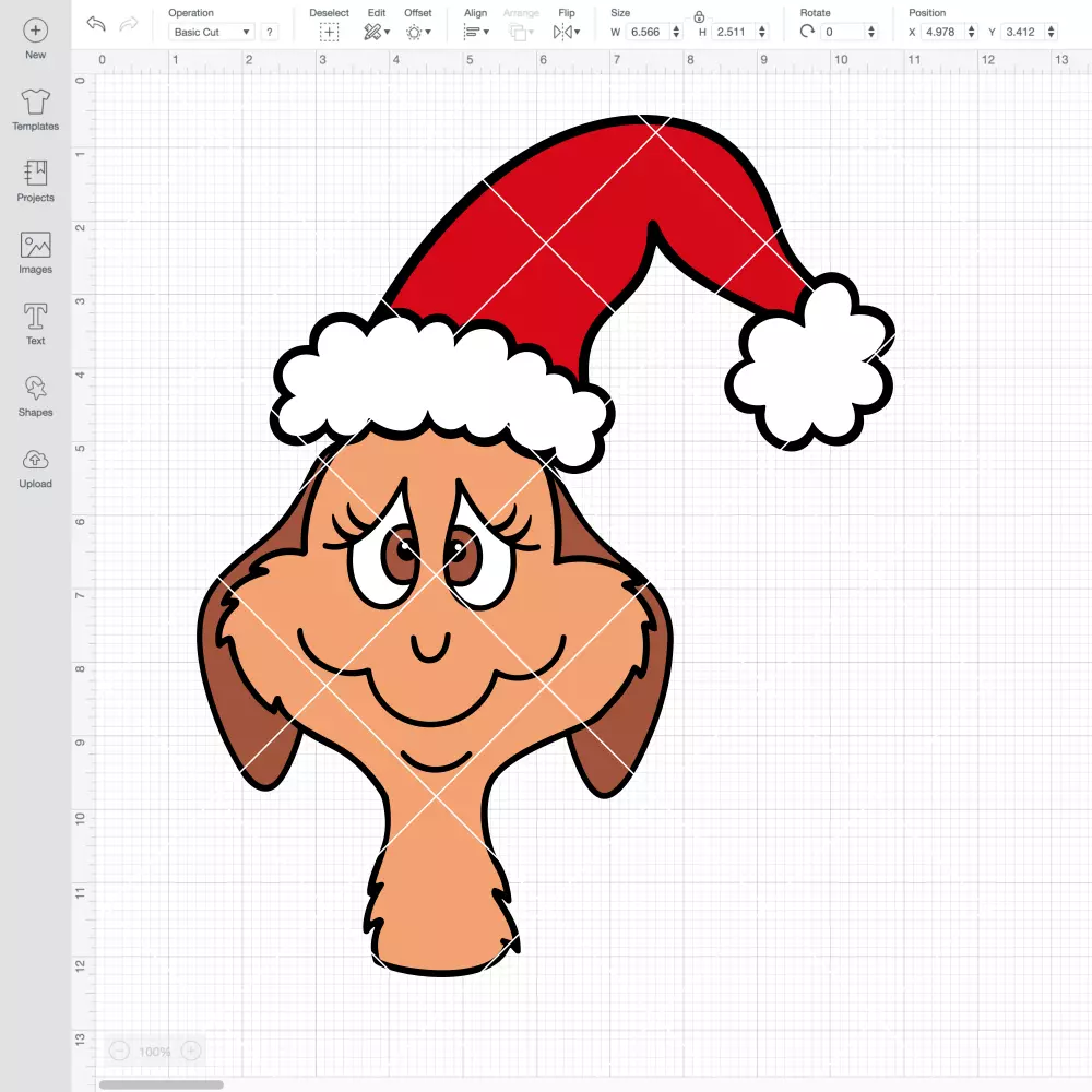 Max Santa Hat SVG, Christmas SVG, Merry Grinchmas SVG | Instant Download SVG PNG Cut File for Cricut & Silhouette - Image 2