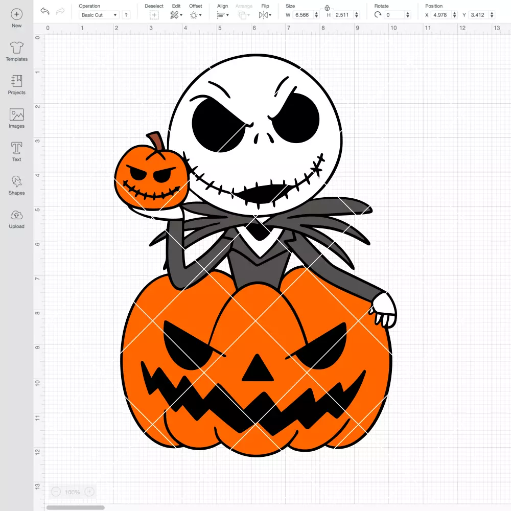 Jack Pumpkin SVG, Nightmare Before Christmas SVG, Halloween SVG, Horror Movie SVG | Instant Download SVG PNG Cut File for Cricut & Silhouette - Image 2