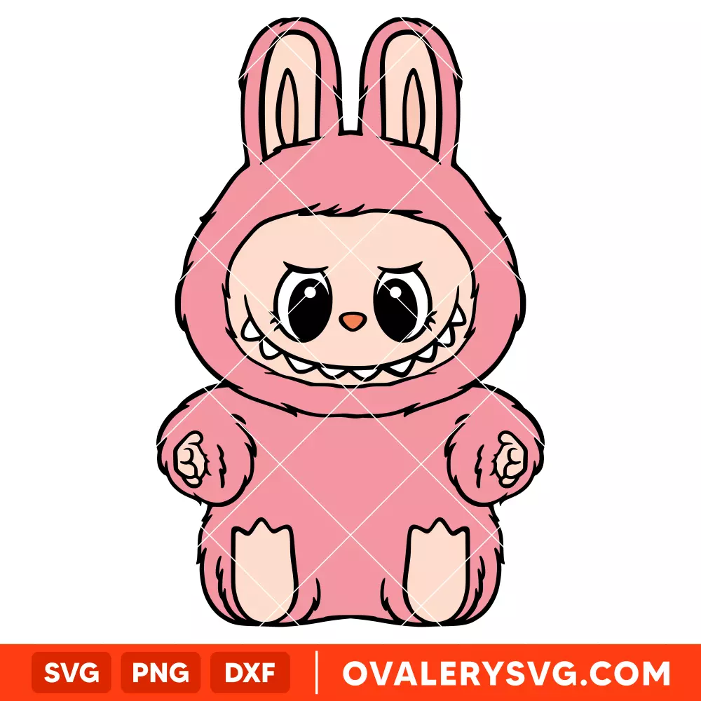Labubu Svg, The Monsters Svg, Cute Monsters Svg, Cricut, Silhouette SVG Cut File