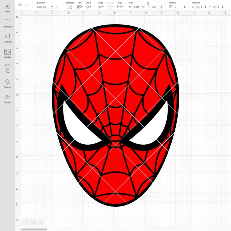 Spiderman Face SVG, Superhero SVG, Marvel SVG | Instant Download SVG PNG Cut File for Cricut & Silhouette - Image 2