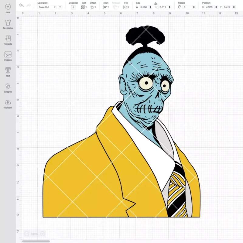 Beetlejuice Bob Shrinker SVG, Halloween SVG, Beetlejuice Tim Burton SVG | Instant Download SVG PNG Cut File for Cricut & Silhouette - Image 2