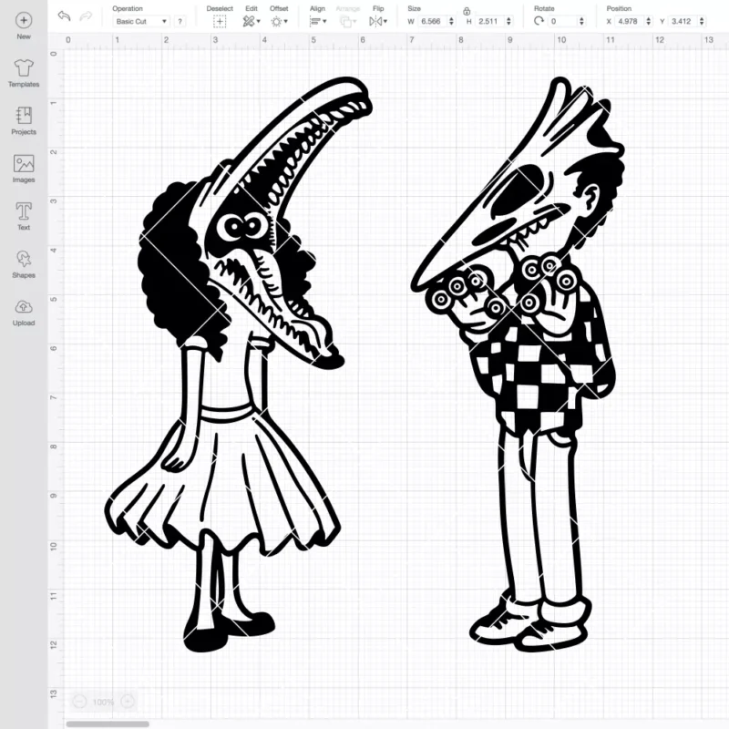 Beetlejuice Bundle SVG, Halloween SVG, Beetlejuice Tim Burton SVG | Instant Download SVG PNG Cut File for Cricut & Silhouette - Image 2