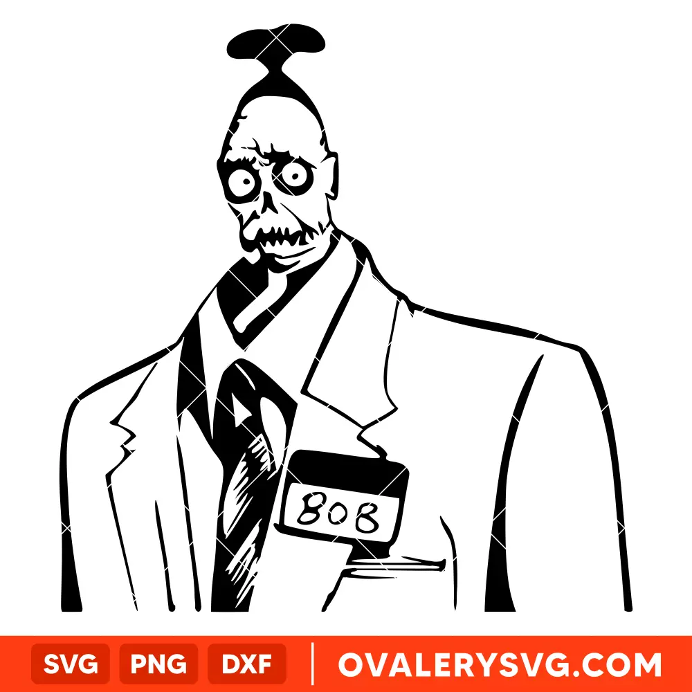 Bob Shrinker Svg, Halloween Svg, Beetlejuice Tim Burton Svg, Cricut, Silhouette Vector Cut File