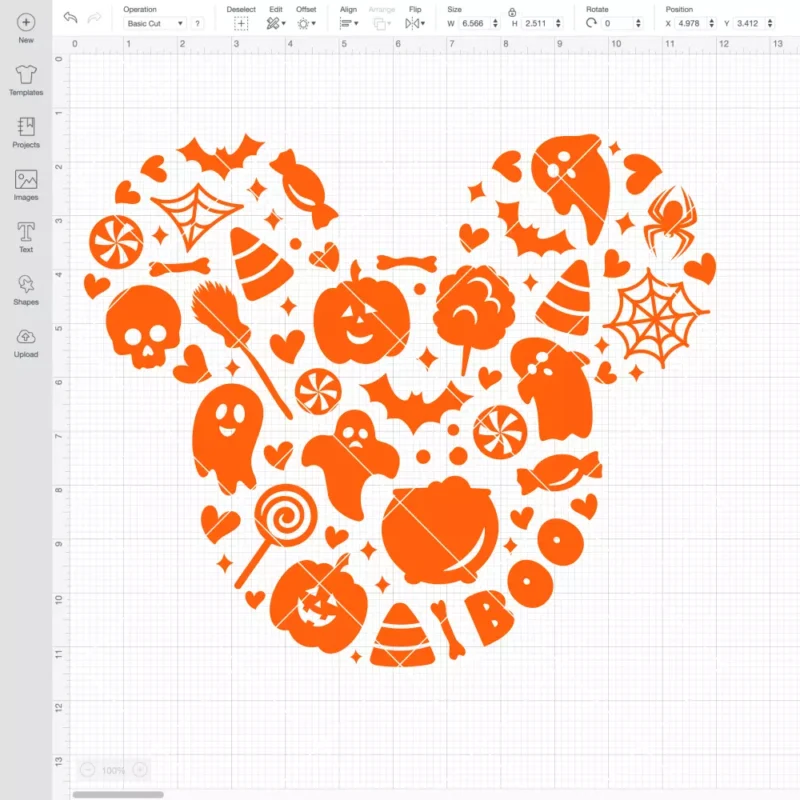 Cute Halloween Treats Mickey SVG, Halloween SVG, Disney SVG | Instant Download SVG PNG Cut File for Cricut & Silhouette - Image 2