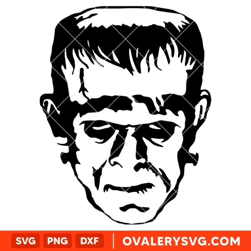 Frankenstein SVG, Halloween SVG | Instant Download SVG PNG Cut File for Cricut & Silhouette