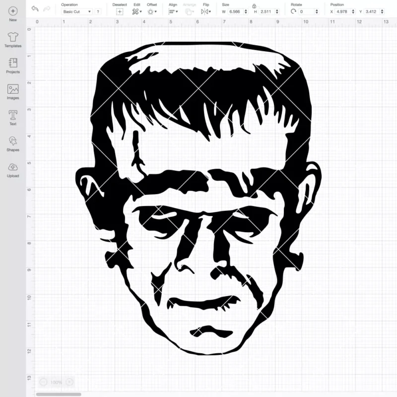 Frankenstein SVG, Halloween SVG | Instant Download SVG PNG Cut File for Cricut & Silhouette - Image 2
