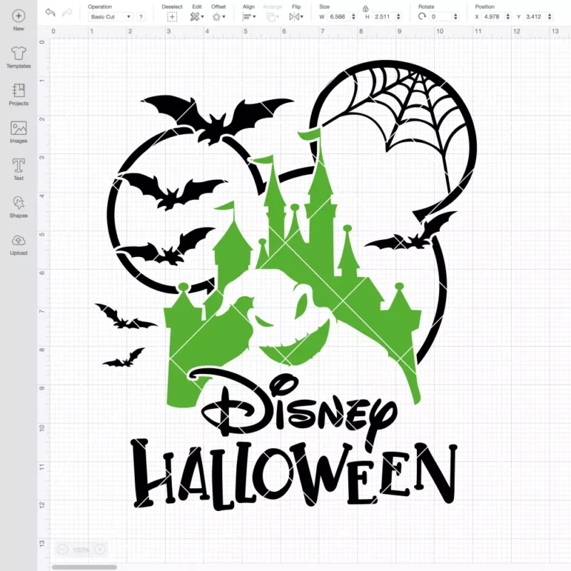 Oogie Boogie Disney Halloween SVG, Halloween SVG, Disney SVG | Instant Download SVG PNG Cut File for Cricut & Silhouette - Image 2
