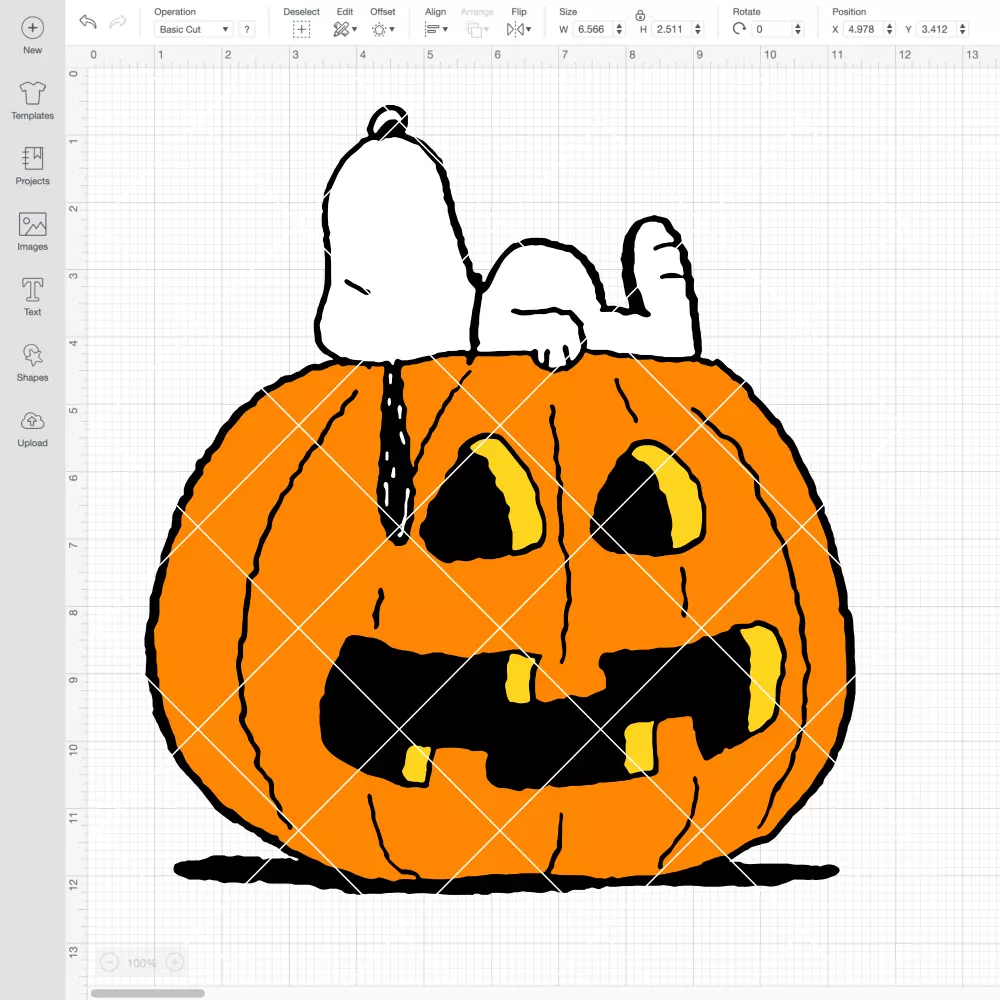 Snoopy Fall Pumpkin SVG, Halloween SVG, Peanuts SVG | Instant Download SVG PNG Cut File for Cricut & Silhouette - Image 2