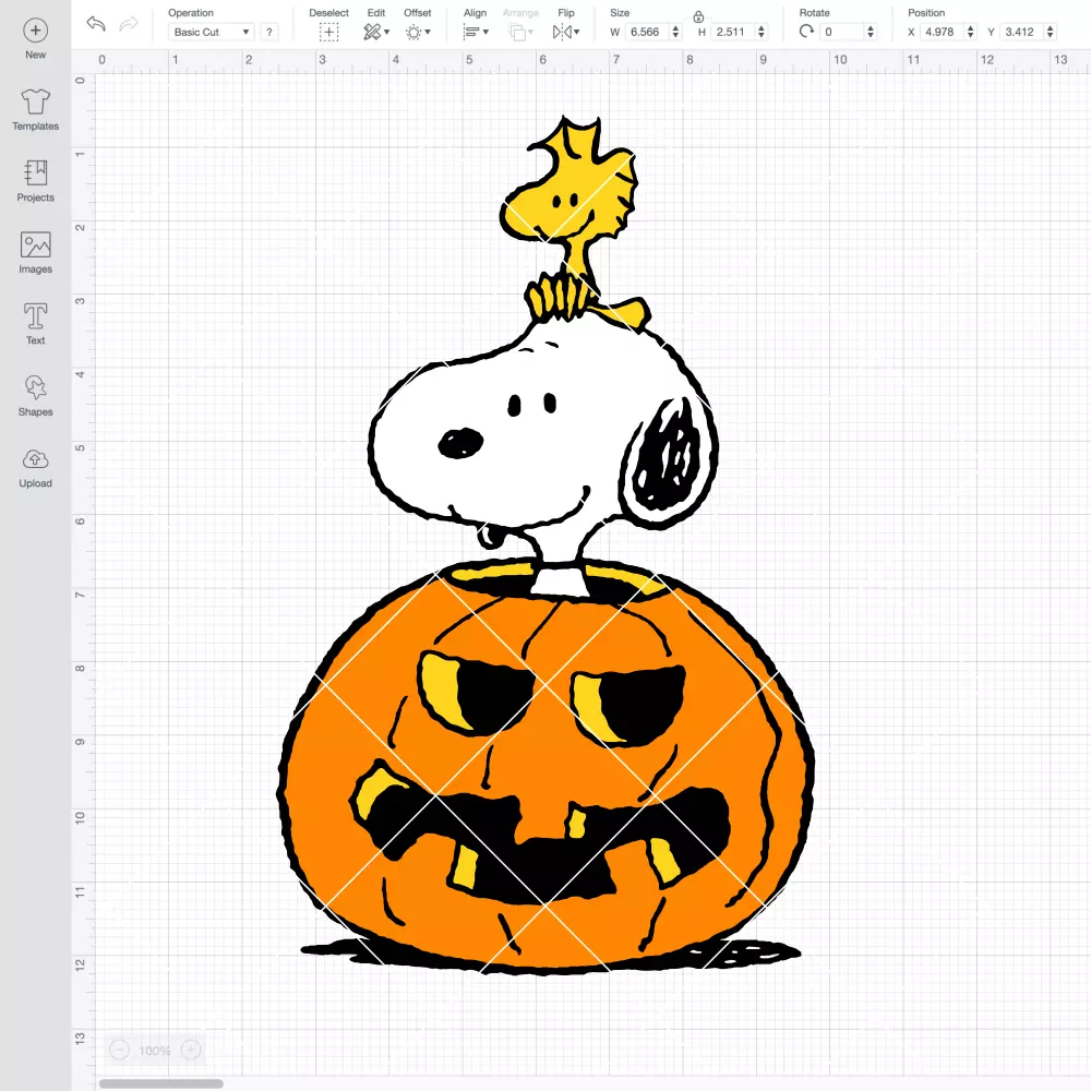 Snoopy & Woodstock Pumpkin SVG, Halloween SVG, Peanuts SVG | Instant Download SVG PNG Cut File for Cricut & Silhouette - Image 2