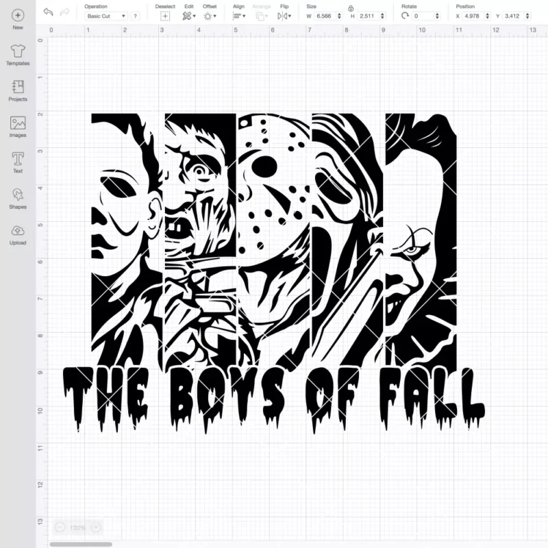 The Boys Of Fall SVG, Halloween SVG, Horror Movie SVG | Instant Download SVG PNG Cut File for Cricut & Silhouette - Image 2