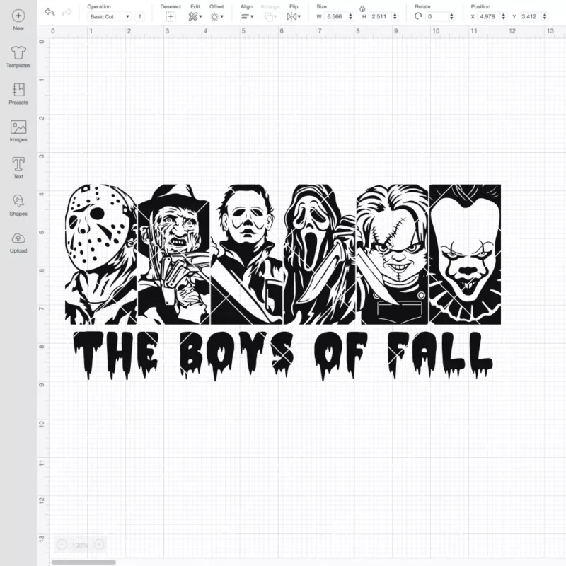The Boys Of Fall SVG, Halloween SVG, Horror Movie SVG | Instant Download SVG PNG Cut File for Cricut & Silhouette - Image 2